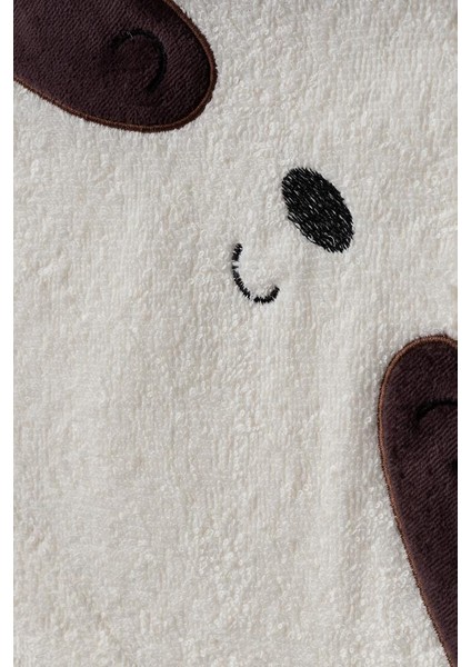 %100 Pamuk Rakun Desenli Kutulu Bebek Bornoz Seti BBTF.EKR.30048 modelleri