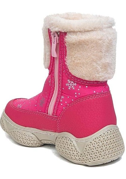 14538 Patik Sıcak Iç Astar Kaymaz Taban Kardeşen Fuşya Kışlık Bot modelleri