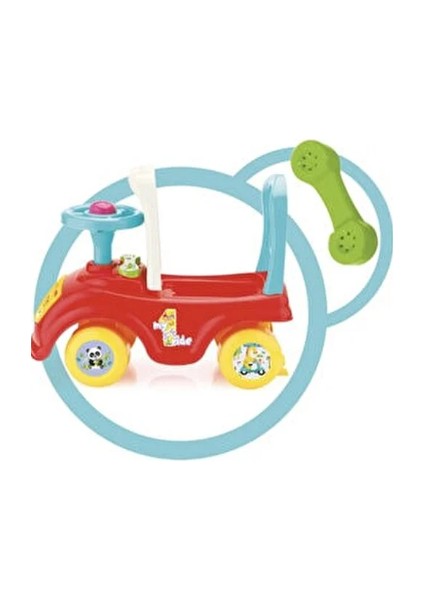 İlk Arabam Renkli Pedallı Araç Çocuklar İçin Denge Geliştirici Oyun Aracı modelleri
