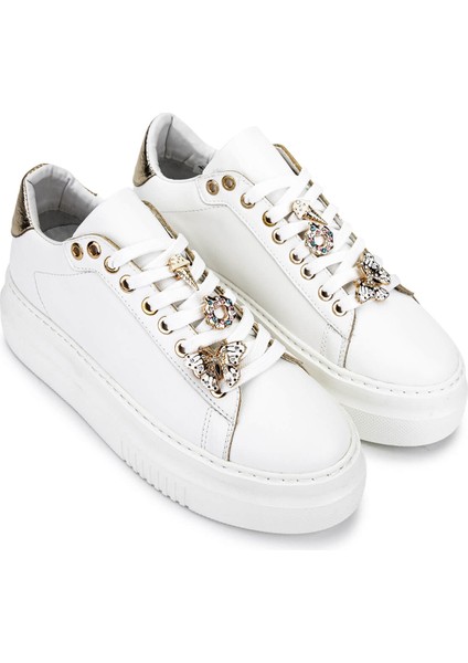 Kadın Suni Deri Beyaz Sneakers & Spor Ayakkabı 1009 2210 Bn Ayk SK25-26 Beyaz Anl fiyatları