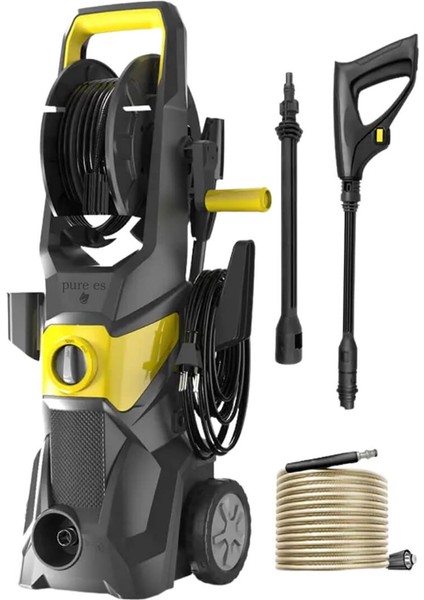 150 Bar Yüksek Basınçlı Yıkama Makinesi Sarı Renk