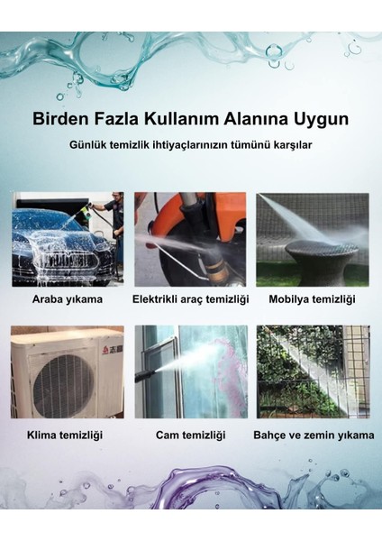 150 Bar Yüksek Basınçlı Yıkama Makinesi Sarı Renk modelleri