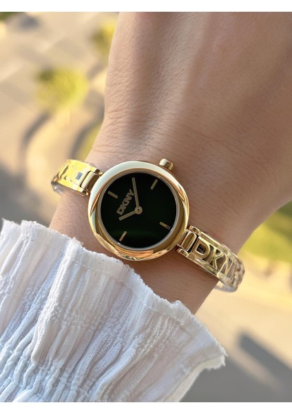 Çelik Kasa ve Kordon 5 Atm Suya Dayanıklı 2 Yıl Garantili Kadın Kol Saati DKNY.0065.2