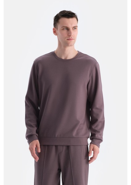 Scuba Bisiklet Yaka Sweatshırt