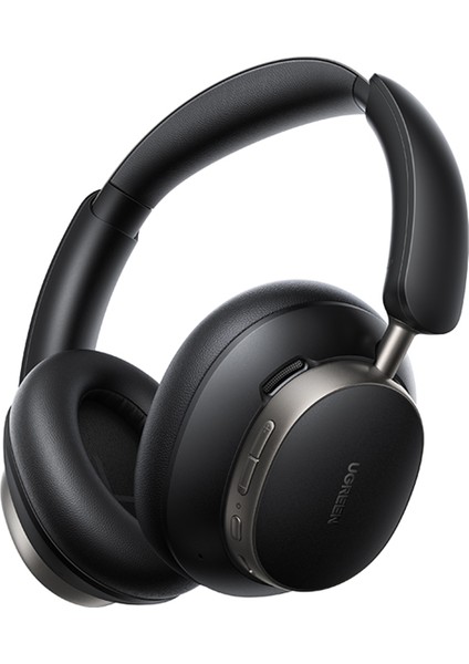 Hitune Max6 Studio Pro Hibrit Aktif Gürültü Engelleyici Kablosuz Kulak Üstü Kulaklık, 100 Saat Çalma Süresi, Siyah, 55687