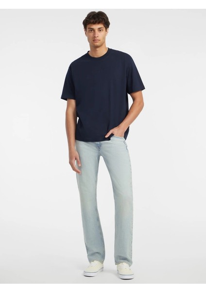 Jeans Erkek Lacivert Oversize Fit T-Shirt M4YI44K8FQ4-A71W fiyatları