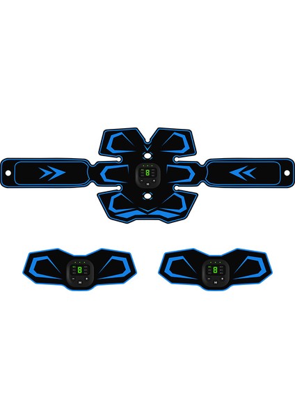 USB Şarj Edilebilir Karın Masaj Aleti Kas Stimülatörü Ems Karın Kası Şekillendirici Ev Spor Salonu Fitness Ekipmanları (Yurt Dışından)