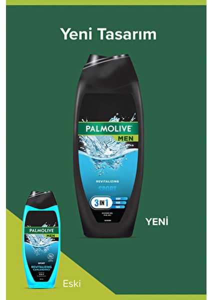 Men Duş Jeli Limited Edition ve Sport 2×500 ml Ekonomik Erkek Bakım Seti indirimleri