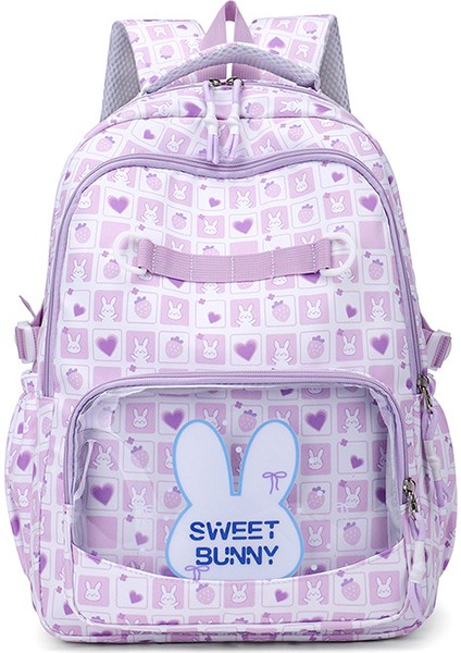 Yeni Sırt Çantası Ortaokul ve Lise Öğrencileri Okul Çantası Kız Çizgi Film Büyük Kapasiteli Sırt (Yurt Dışından)