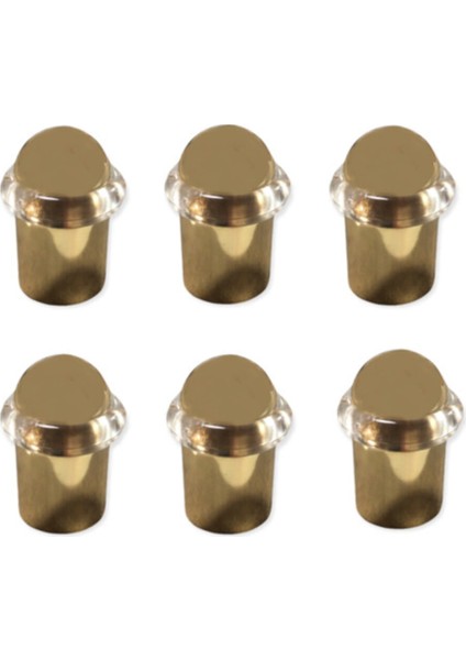 Nobel 6'lı Contalı Altın Zamak Yer Koruyucu Kapı Tamponu Kapı Stoperi 5cm - (6 Adet) fiyatları