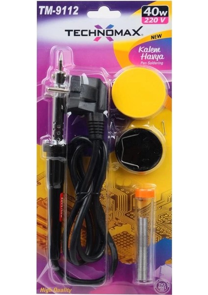 40W TM-9112 Kalem Havya Tam Set ( Lisinya )