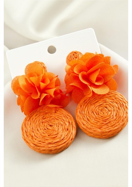 Wizard Çiçek Zr Model Küpe-Sarı