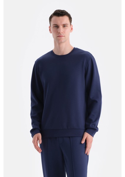 Scuba Bisiklet Yaka Sweatshırt