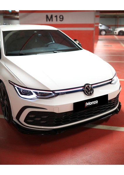 Vw Golf Mk8 Gtı / Gte / Gtd / R-Line (2020–2024) Ön Lip