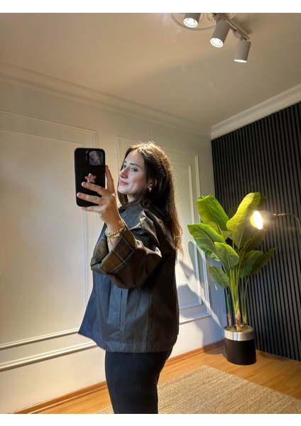 Jeryy Astar Detaylı Mum Dokulu Ceket Acı Kahve fiyatları