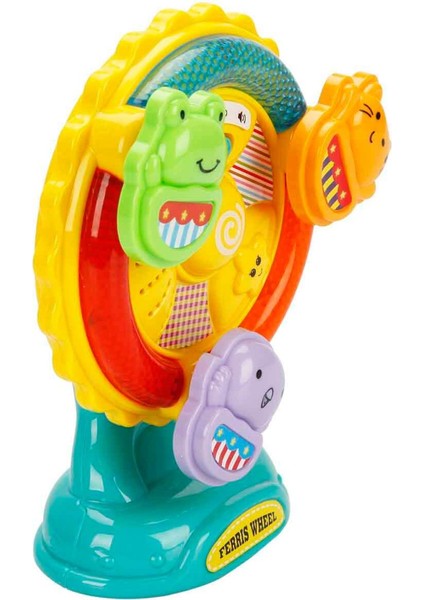 Sesli ve Işıklı Dönme Dolap - Eğitici Müzikli Oyuncak - Hayvan Sesli Bebek Oyuncağı fiyatları