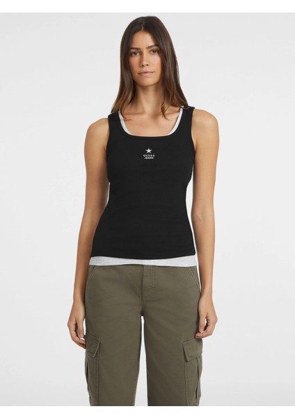 Jeans Kadın Siyah Top W4YP48KA0H1-JBLK