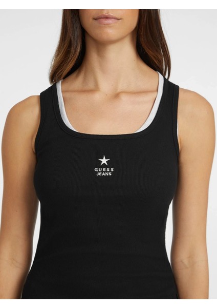 Jeans Kadın Siyah Top W4YP48KA0H1-JBLK fiyatları