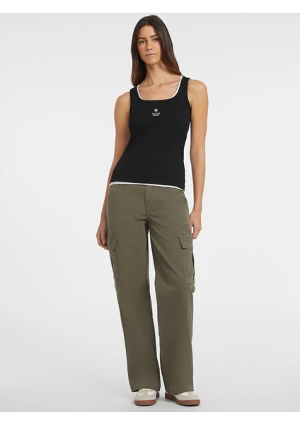 Jeans Kadın Siyah Top W4YP48KA0H1-JBLK fırsatları