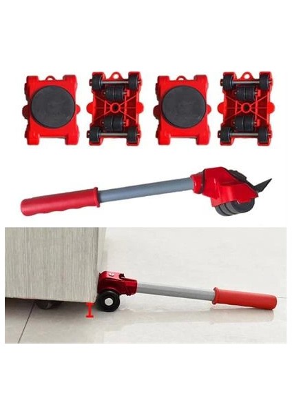 Pratik Ağır Beyaz Eşya Mobilya Taşıma Kaydırma Aleti Aparatı Seti Tekerlekli Basit Kullanım ( Lisinya ) fiyatları