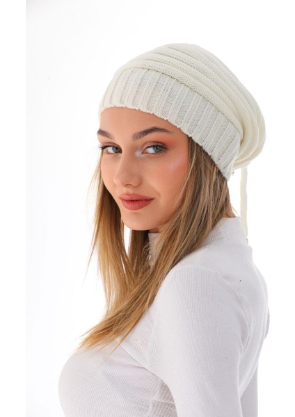 Kadın Ipli Ekru Bere modelleri