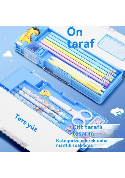 Yeni Karikatür Kalem Kutusu Erkek Stili Ilkokul Öğrencisi Kırtasiye Çantası Kız (Yurt Dışından) modelleri