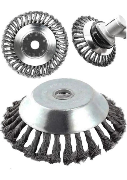 Kaldırım Temizleme Aparatı Yol Bahçe Taş Duvar Çıkmış Ot Süpürme Metal Motorlu Tırpan Misinası 6". indirimleri