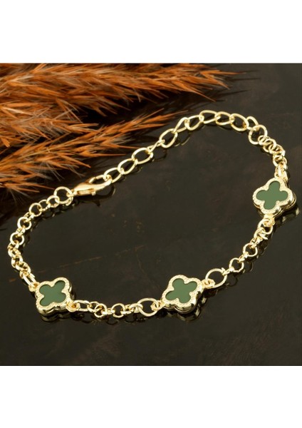 Wizard Çiçek Mineli Yeni Sezon Zincir Bileklik-Sarı fiyatları