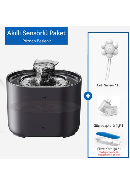 Yeni Ürün Kedi Su Dispenseri Sirkülasyon Filtreleme Akan Su Akıllı Evcil Hayvan Otomatik Su Besleyici (Yurt Dışından) fiyatları