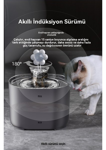 Yeni Ürün Kedi Su Dispenseri Sirkülasyon Filtreleme Akan Su Akıllı Evcil Hayvan Otomatik Su Besleyici (Yurt Dışından) modelleri