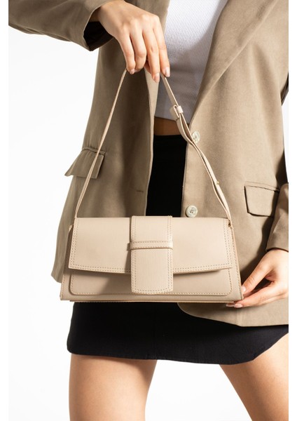 Şık Tasarımlı Klasik Stil Baget Çapraz Çanta