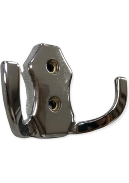 Metax Yaprak Parlak Krom Mobilya Dolap Vestiyer Askısı - (5 Adet) fırsatları