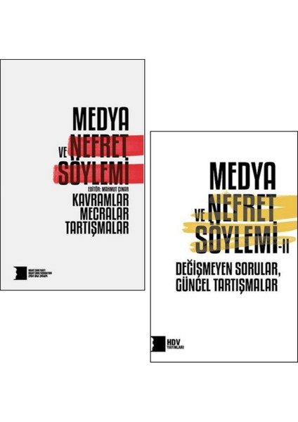 Medya ve Nefret Söylemi 1-2 (2 Kitap Set)