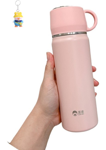 Kapaklı 316 Paslanmaz Çelik Erkek Açık Üç Amaçlı Lisans Bardak Taşınabilir Pipetli Termos Bardak Kadın Su Bardakları (Yurt Dışından)