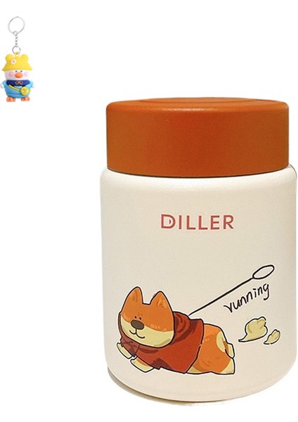 Kızlar Için Mini Termos Bardak Kompakt Taşınabilir Küçük Kapasiteli Su Bardakları Öğrenci Sevimli 316 Paslanmaz Çelik Bardak (Yurt Dışından)