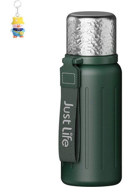 Iş Ofisi Termos Bardağı Basit Üst Düzey Atmosferik Soğuk Isıtıcı Kolu Taşınabilir Ofis Açık Fincan Kapağı Açılan Kapak (Yurt Dışından)