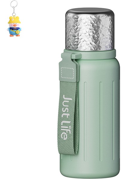 Iş Ofisi Termos Bardağı Basit Üst Düzey Atmosferik Soğuk Isıtıcı Kolu Taşınabilir Ofis Açık Fincan Kapağı Açılan Kapak (Yurt Dışından)