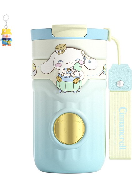 Sanrio Melody Isim Plakası Termos Bardak Kuromi Hello Kitty Öğrenci Çift Içecek Pipetli Bardak 316 Astar (Yurt Dışından)