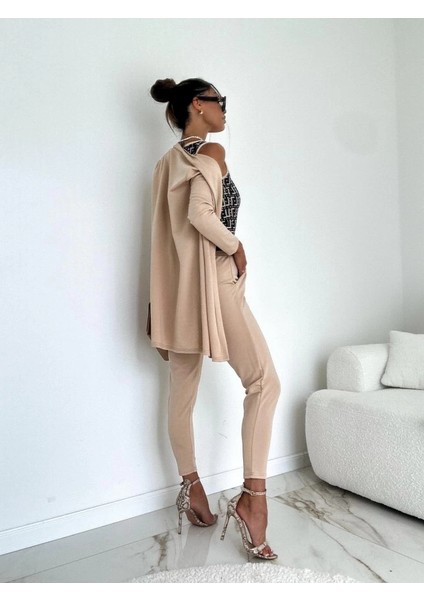 Mdb Kadın Uzun Kollu Krep Üçlü Takım indirimleri