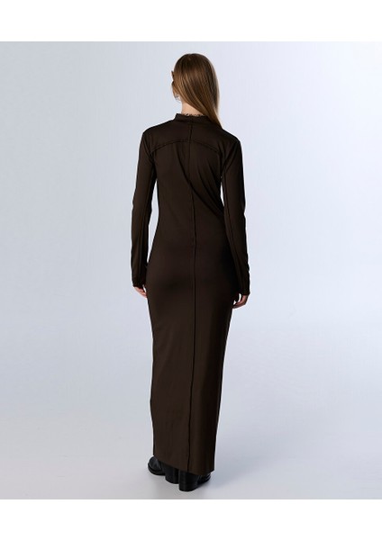 Yüksek Yaka Jarse Elbise TW6250002205074 fırsatları