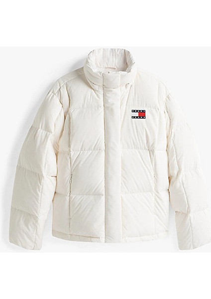 Tjw Alaska Grid Kuş Tüyü Kadın Beyaz Ceket DW0DW21623YBH indirimleri