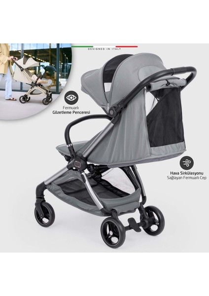 Pilota Premium Kabin Tipi Bebek Arabası Gri indirimleri