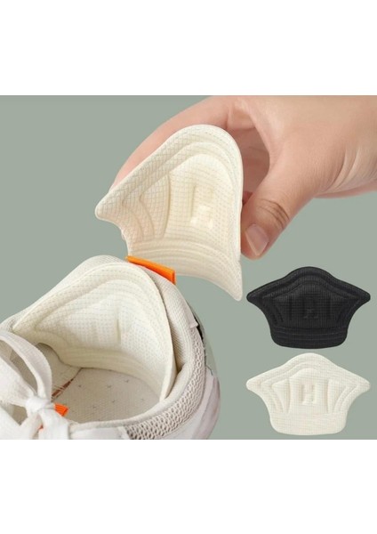 5mm Topuklu Ayakkabı Kundura Ayak Arkası Vurma Engelleyici Kumaş Yumuşak Ped Daraltma Pedi
