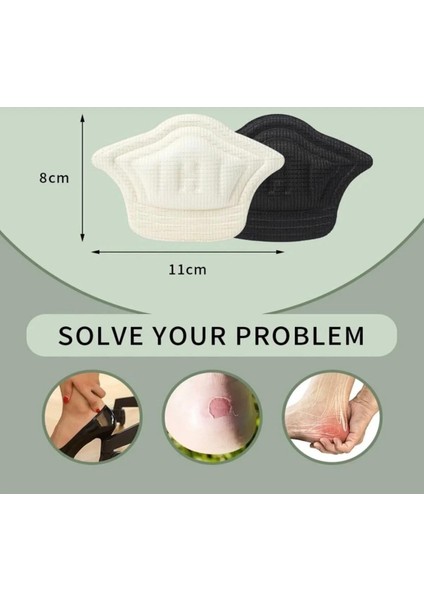 5mm Topuklu Ayakkabı Kundura Ayak Arkası Vurma Engelleyici Kumaş Yumuşak Ped Daraltma Pedi modelleri