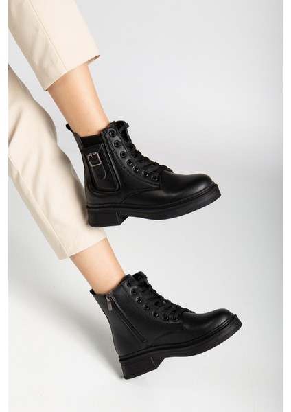 D1780 Soğuk Geçirmez Kışlık Kadın Bot & Bootie fırsatları