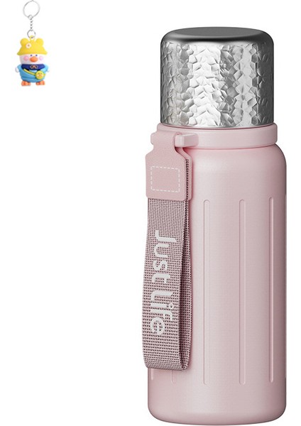 Iş Ofisi Termos Bardağı Basit Üst Düzey Atmosferik Soğuk Isıtıcı Kolu Taşınabilir Ofis Açık Fincan Kapağı Açılan Kapak (Yurt Dışından)