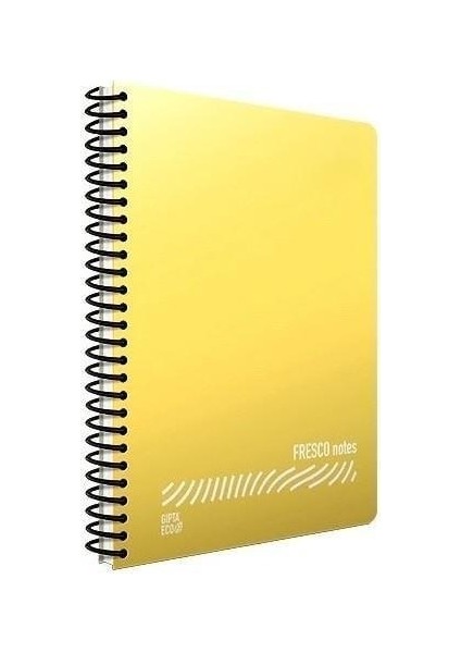 Fresco Defter Spiralli Düz Plastik A4 96 Yaprak Kareli fiyatları