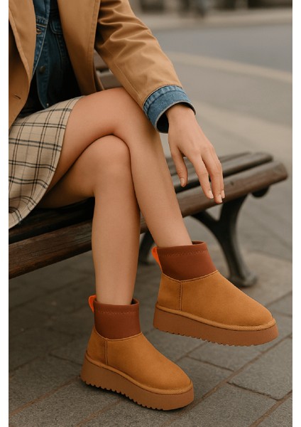 Slavia Taba (4.5 Cm) Içi Kürklü Streçli Günlük Kullanım Bot fiyatları