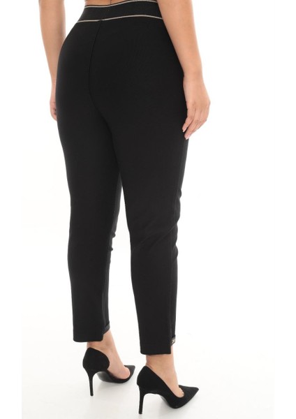 Büyük Beden Kadın Boru Paça Toparlayıcı Yüksel Bel Pantolon modelleri