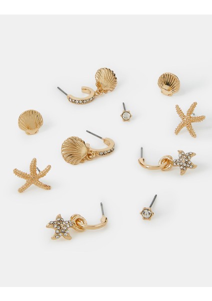 Okyanus Küpe Set X10'LU